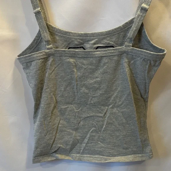 Edikted Care Label Gray Color Top - size Small - Picture 4 of 9